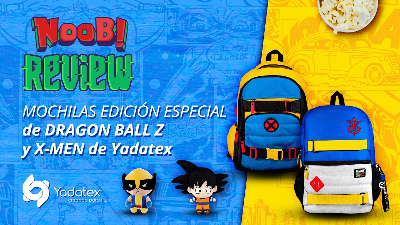 Mochilas Yadatex de X-Men y Dragon Ball